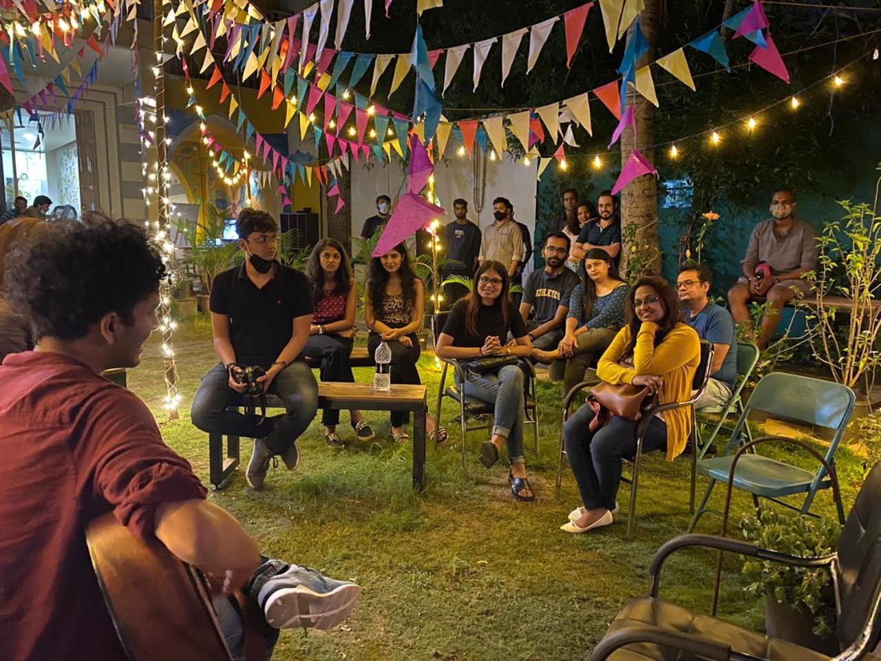 A Pousada Urban Nomads Pune Riverside Colive Cowork Exterior foto